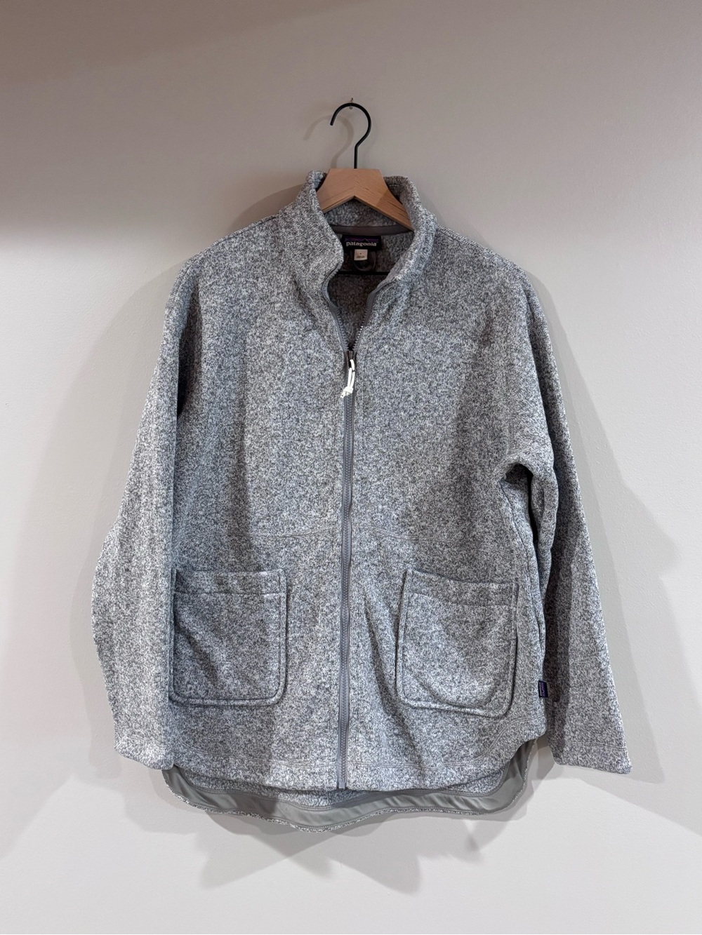 Patagonia Women's Better Sweater® Oversized Fleece Coat womens large grey gray L